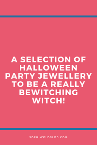 Halloween Witch Jewellery!sophiworldblog.com